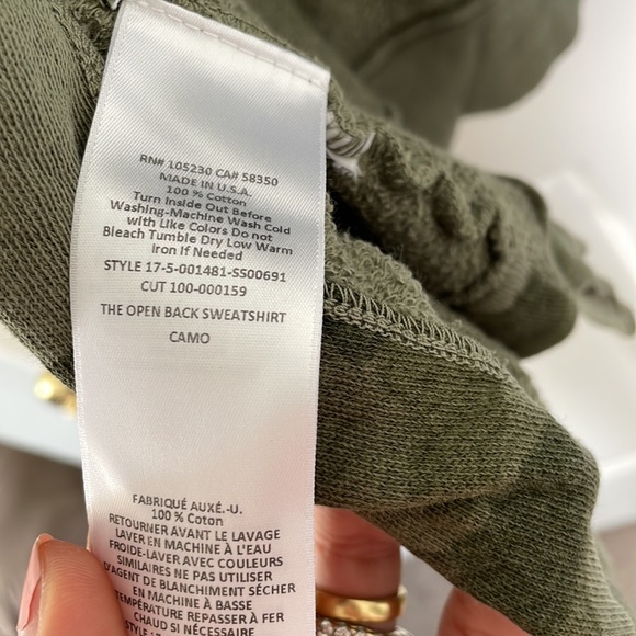 Current Elliot camo sweatshirt - Picture 3 of 4